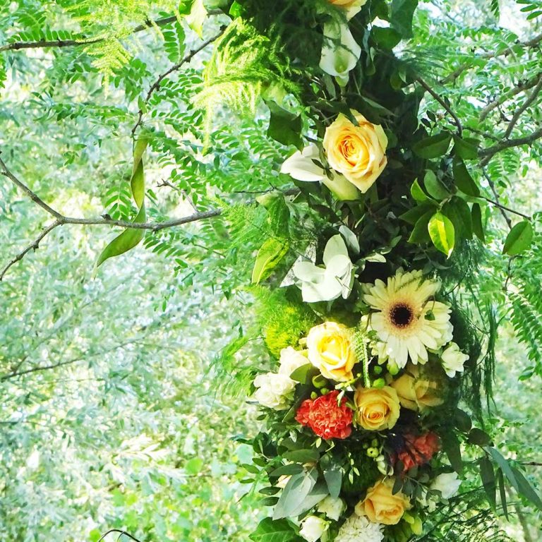 décoration florale cérémonie laïque