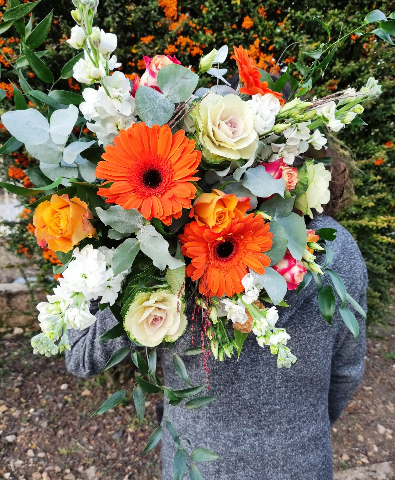 bouquet aux couleurs automnale
