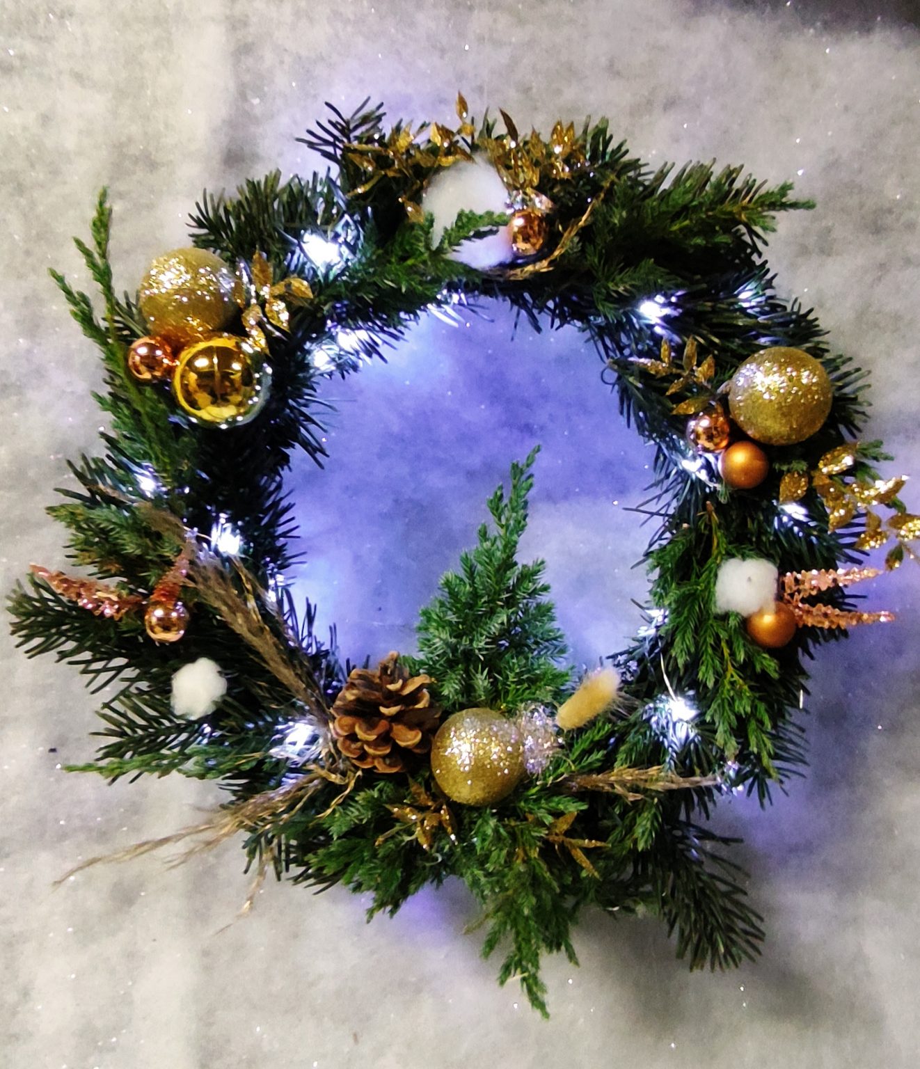 couronne de noël